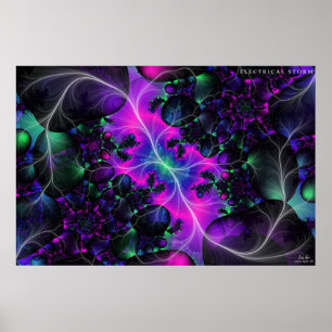 Electrical Storm Poster