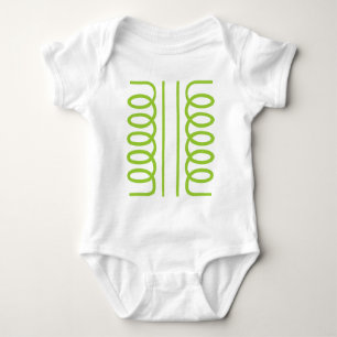 Electrical Transformer Symbol Baby Bodysuit