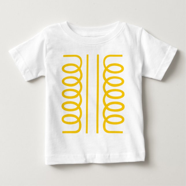 Electrical Transformer Symbol Baby T-Shirt (Front)