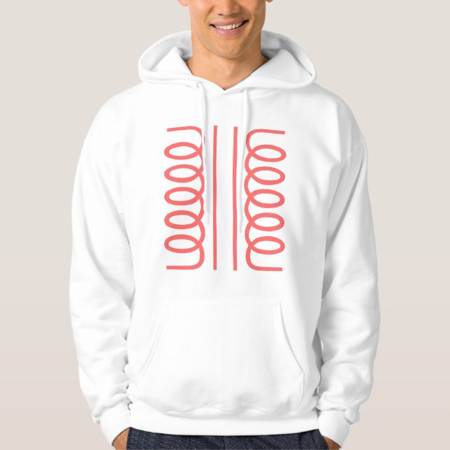 Electrical Transformer Symbol Hoodie (Front)