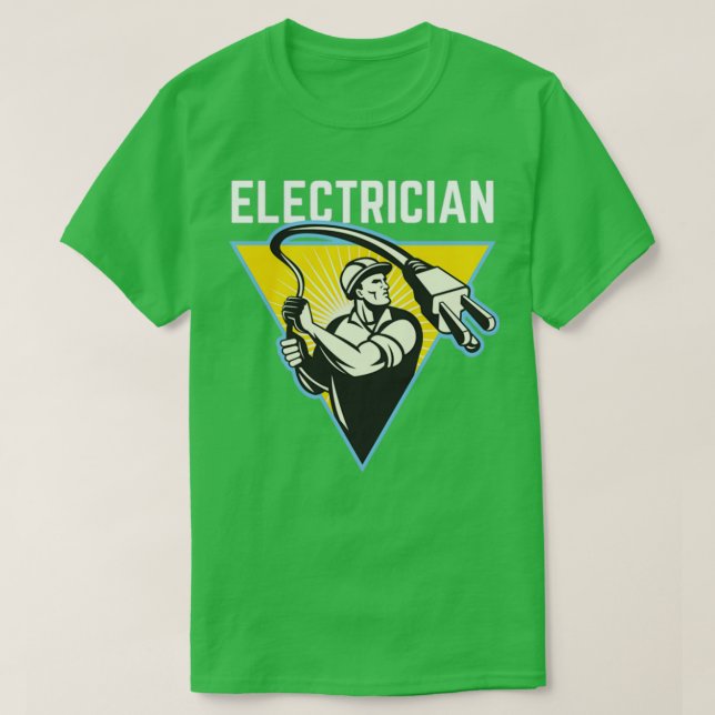 Electrician (5) T-Shirt (Design Front)