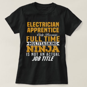 Electrician Apprentice T-Shirt