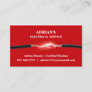 Electrician Business Card