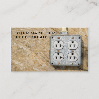 Electrician Business Card