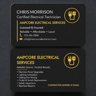 Electrician Business Card