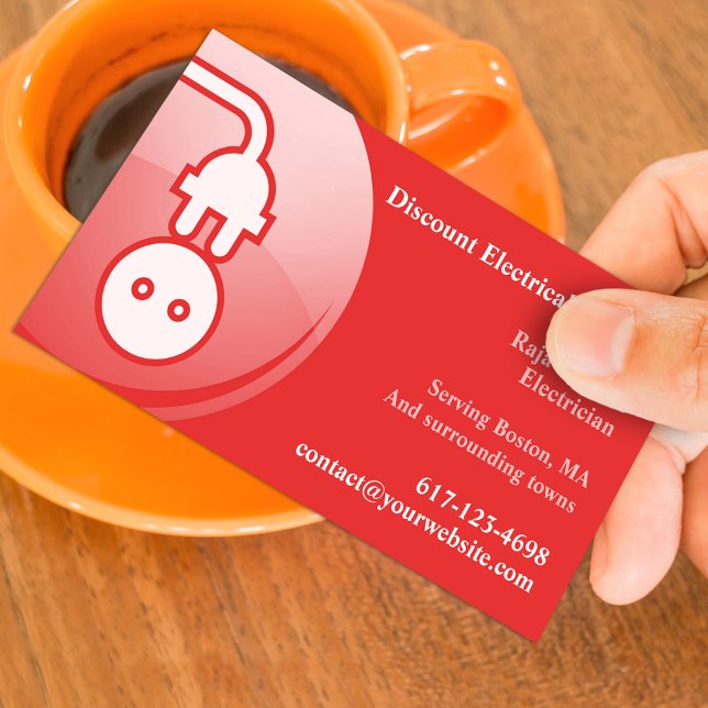 Electrician Business Card (Creator Uploaded)