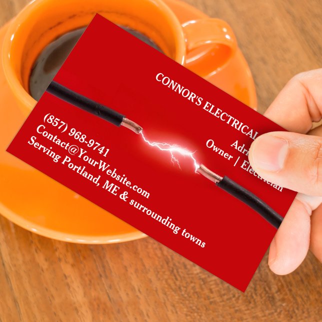 Electrician Business Card (Creator Uploaded)