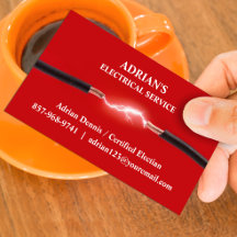 Electrician Business Card