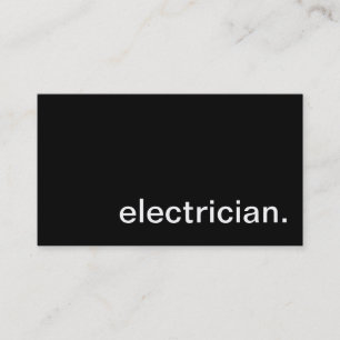 Electrician Business Card