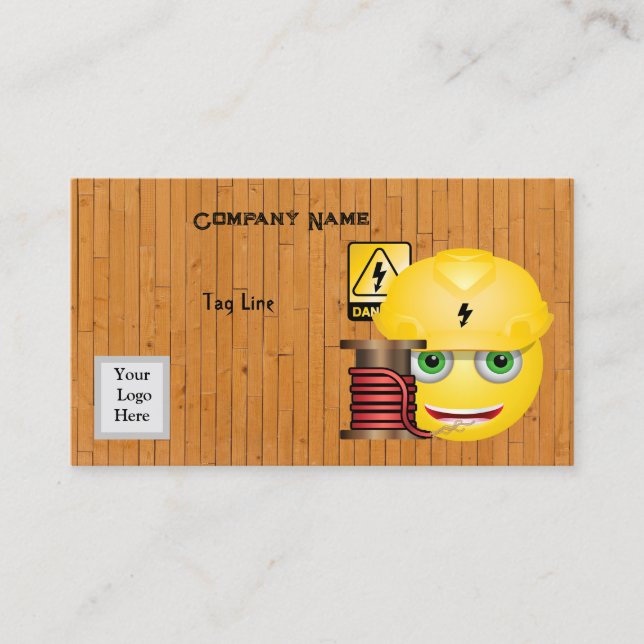 Electrician Business Card (Front)