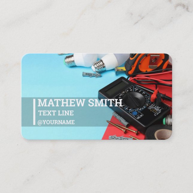 Electrician Business Card (Front)
