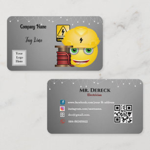 Electrician Business Card