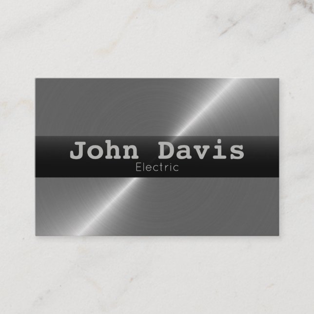 Electrician business cards (Front)