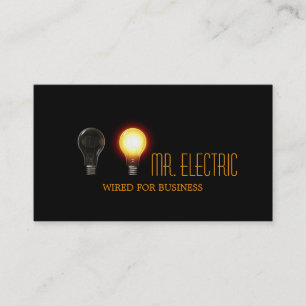 Electrician Company Business Card