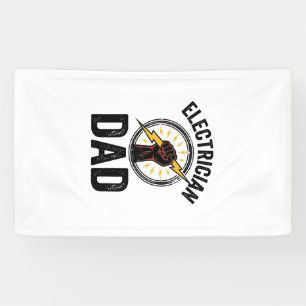 Electrician Dad Vintage Engraving Vector Shirt Des Banner