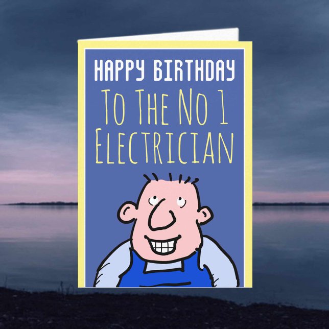 Electrician Electrical Contractor - Happy Birthday Card (Creator Uploaded)