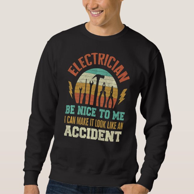 Electrician  Electrical Engineer  Wireman  1 Sweatshirt (Front)