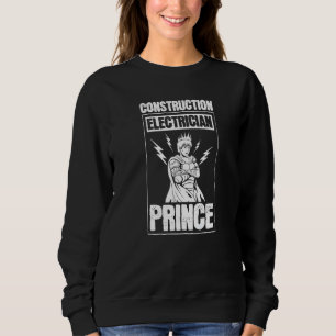 Electrician Electrical Lineman Construction Elect Sweatshirt