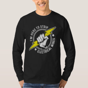 Electrician Electrical Lineman Engineer _8 T-Shirt