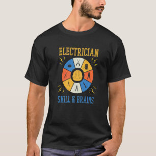 Electrician Electro Craftsman Engineer Voltage T-Shirt