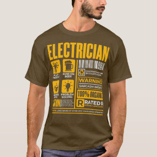 Electrician Electronics Technician Master 1  T-Shirt