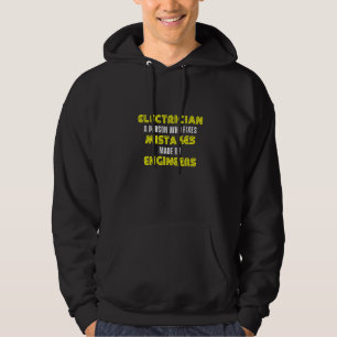 Electrician Engineer Lineman Electric Craftsman Hi Hoodie