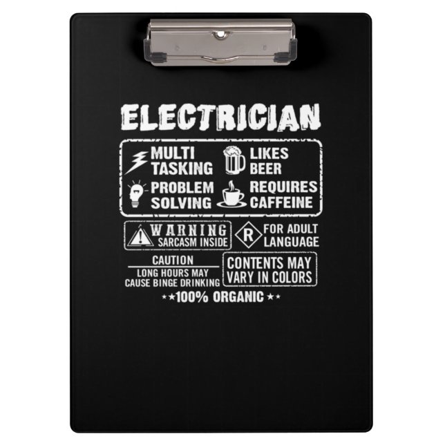 Electrician engineers (2) clipboard (Front)