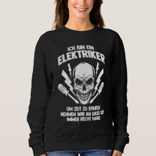 Electrician For Electrician Master Power Men Sweatshirt