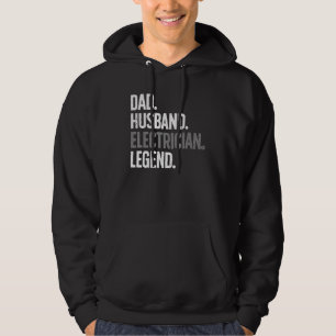 Electrician For Husband Dad Electrical Engineer Hoodie
