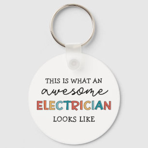 Electrician Funny Gifts for Electricians  Key Ring