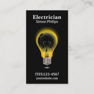 Electrician Handyman Business Card
