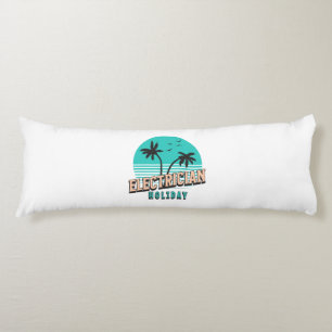 Electrician Holiday Body Cushion