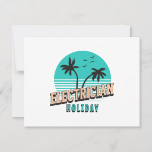 Electrician Holiday Invitation