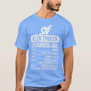 Electrician Hourly Electrician MasterTShirt  T-Shirt