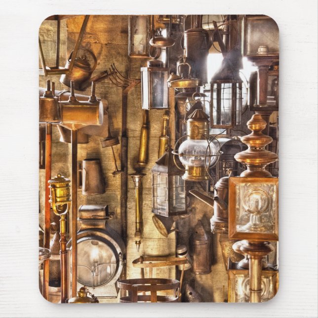 Electrician - Let there be light! Mouse Pad (Front)