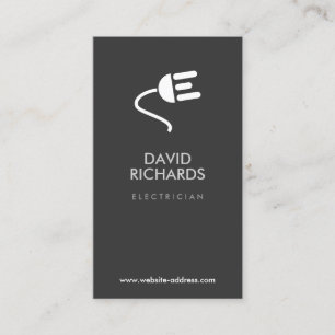 ELECTRICIAN LOGO MODERN BUSINESS CARD III