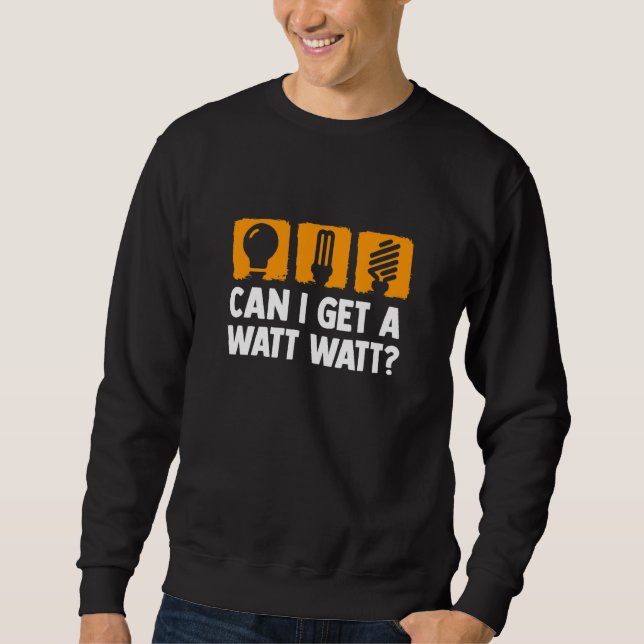 Electrician Men Women Electrical Fuse Engineers 2 Sweatshirt (Front)