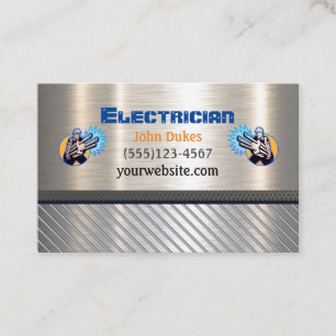 Electrician Metal Handyman Business card