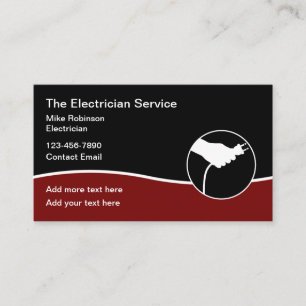 Electrician Newly Designed Business Cards