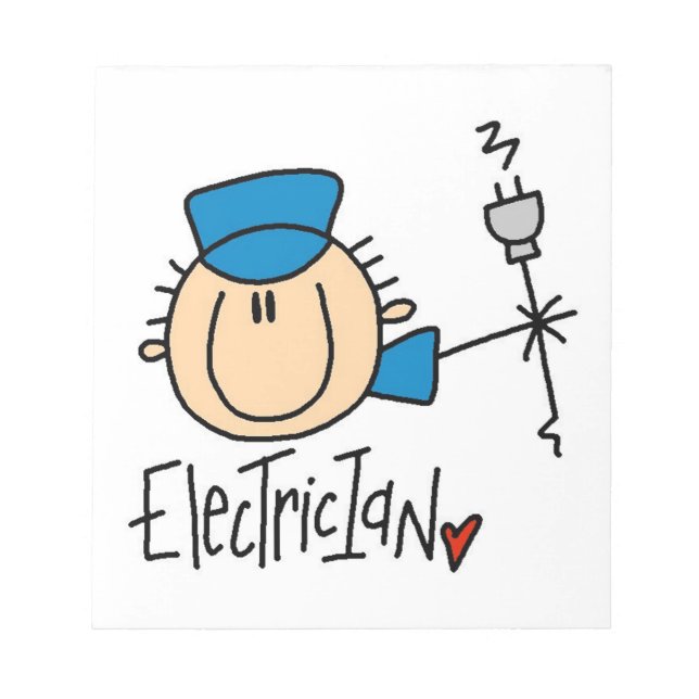 Electrician Notepad (Front)