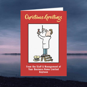 Electrician or Electrical Company Christmas Card