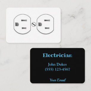 Electrician Plug-in Socket Business card