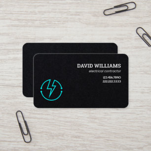 Electrician Premium Business Card