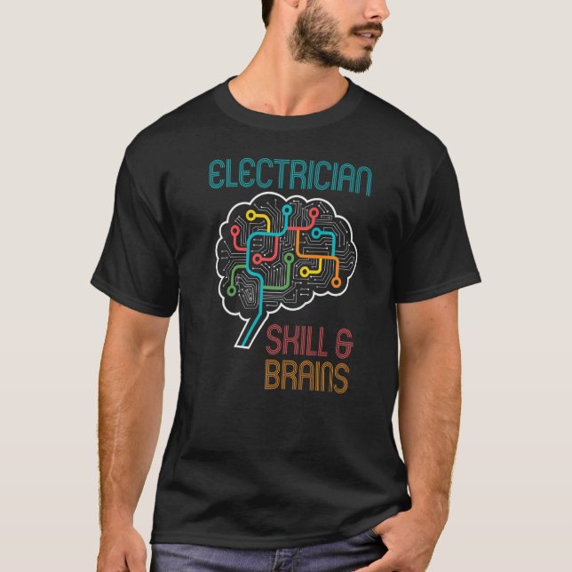 Electrician  Quote Electro Engineer Craftsman T-Shirt (Front)