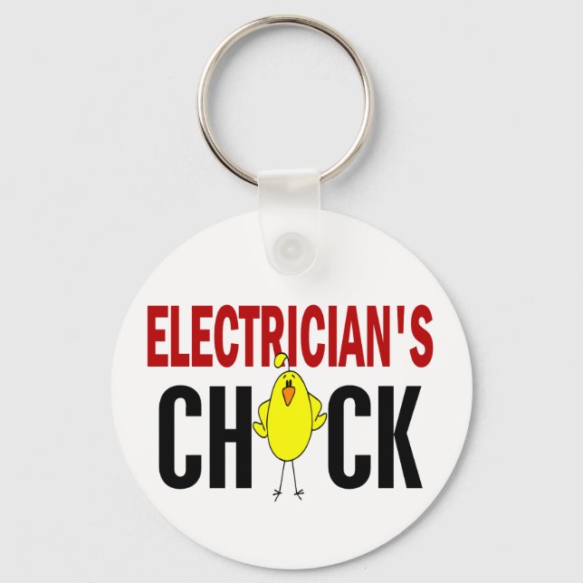 Electrician’s Chick Key Ring (Front)