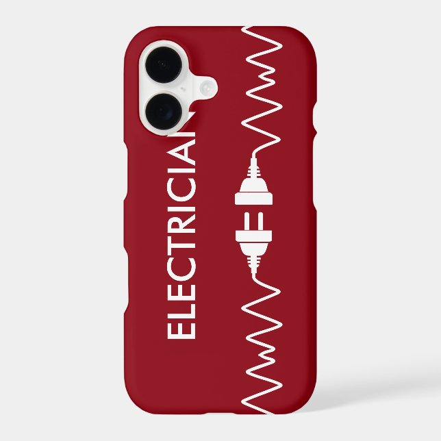 Electrician Smartphone Case for iPhone (Back)