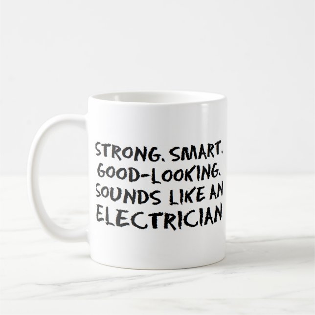 Electrician sound coffee mug (Left)