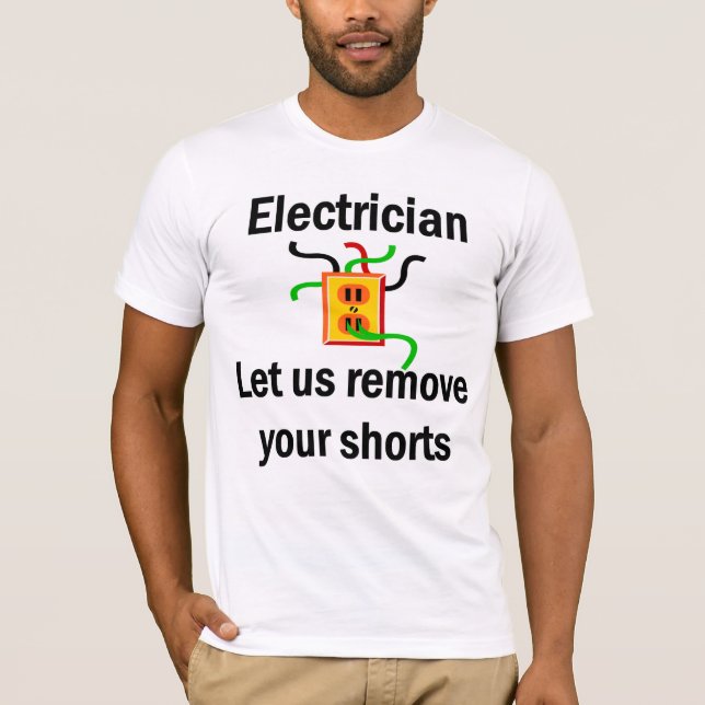 Electrician T-shirt (Front)