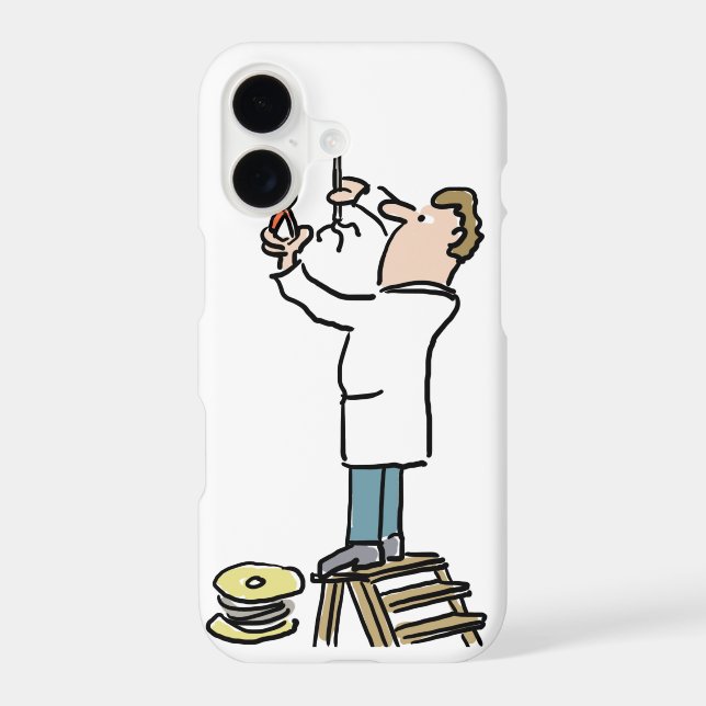 Electrician Theme Cartoon (Back)
