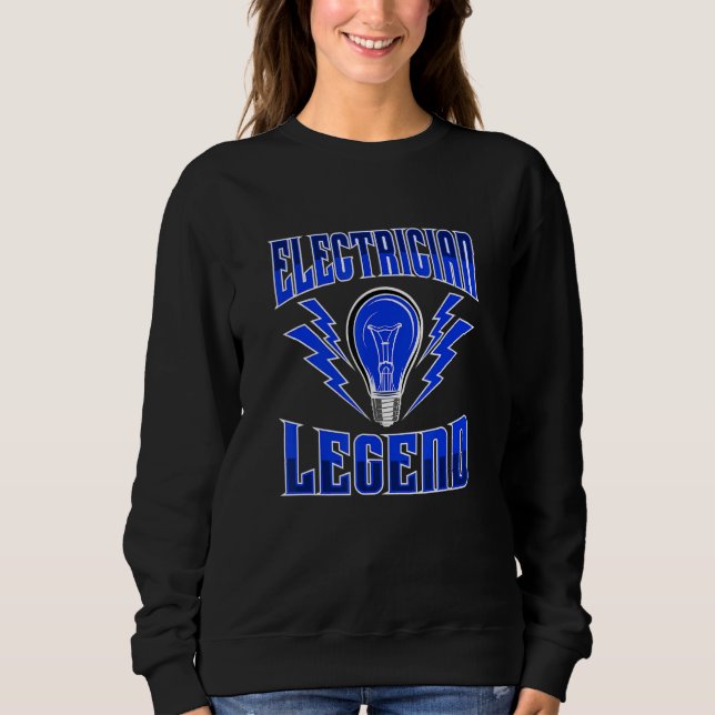 Electrician Voltage Circuits Craftsman Sweatshirt (Front)